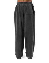 Vintage Sweat Wide Pants - Black