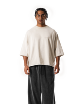 One Point BTL Vintage Extra Big T-Shirt - Ivory