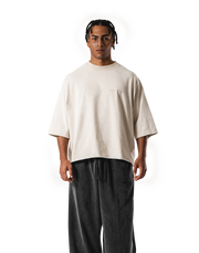 One Point BTL Vintage Extra Big T-Shirt - Ivory