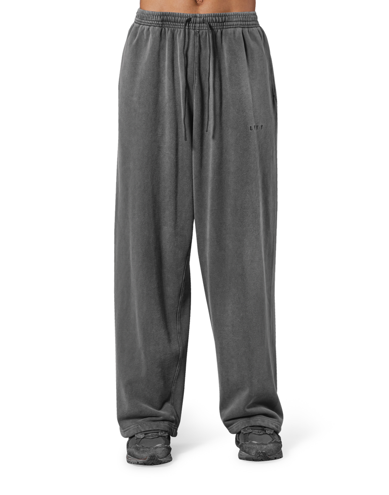 Vintage Sweat Wide Pants - D.Grey – LÝFT Vintage Sweat Wide Pants - D.Grey – LÝFT