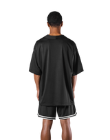 LÝ Logo Baseball Shirt - Black