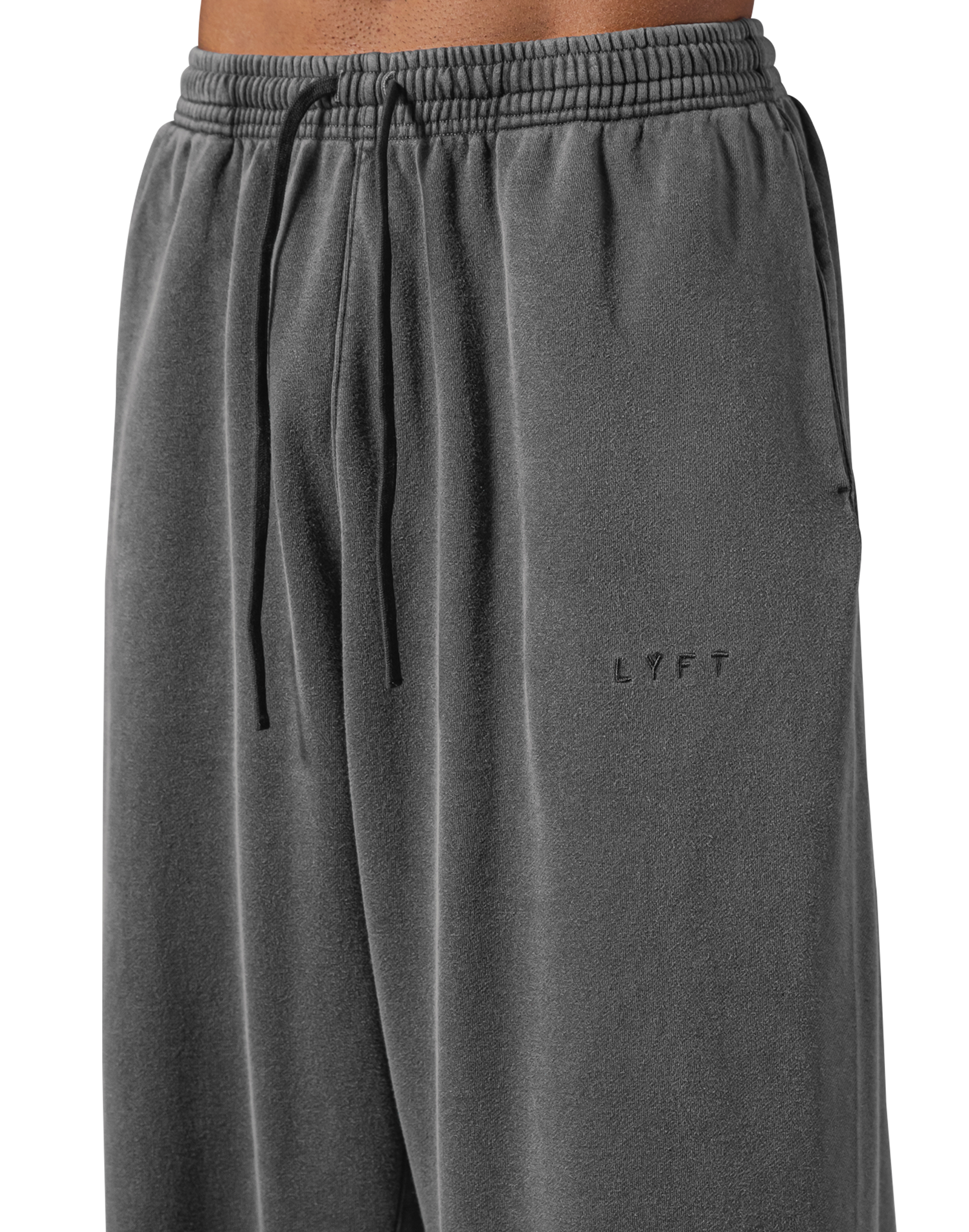 Vintage Sweat Wide Pants - D.Grey – LÝFT