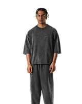 One Point BTL Vintage Extra Big T-Shirt - Black