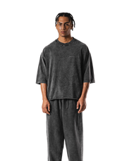 One Point BTL Vintage Extra Big T-Shirt - Black