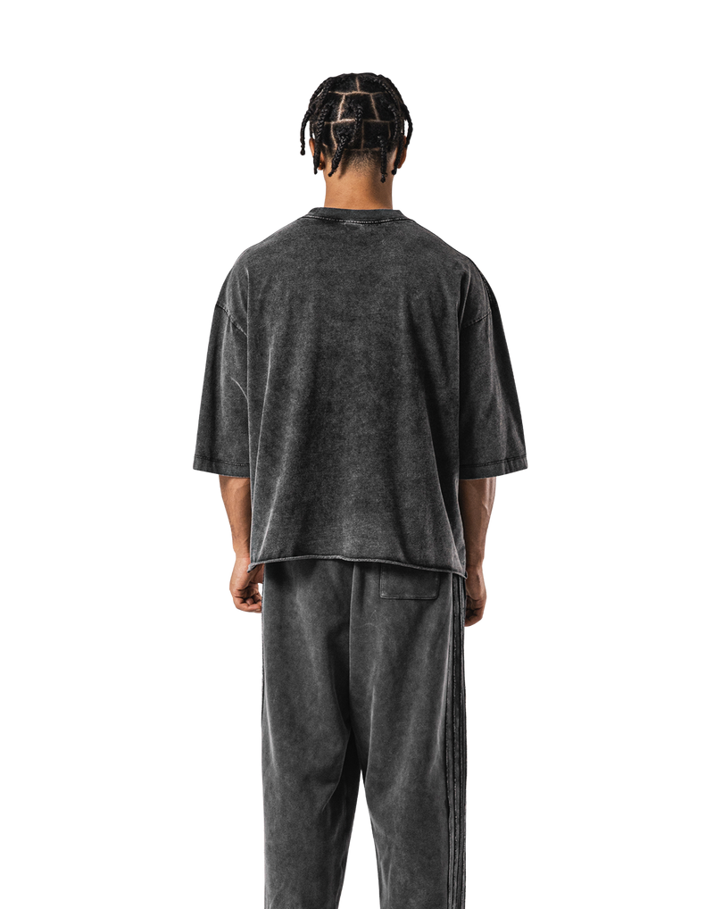 One Point BTL Vintage Extra Big T-Shirt - Black