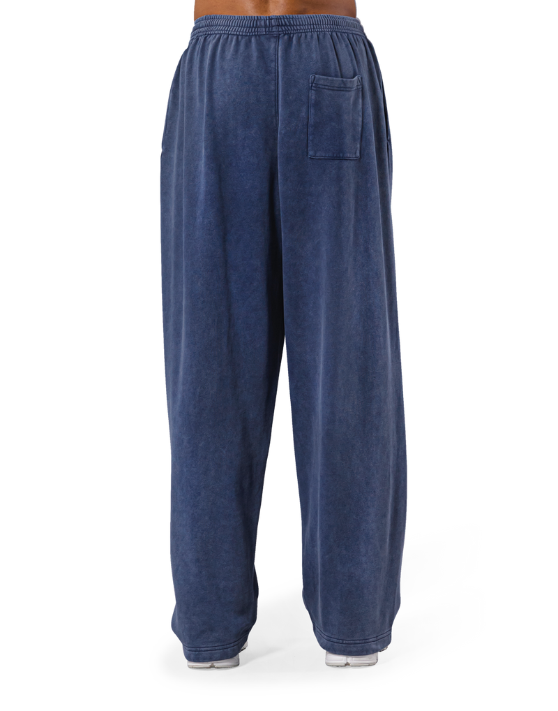 Vintage Sweat Wide Pants - Navy