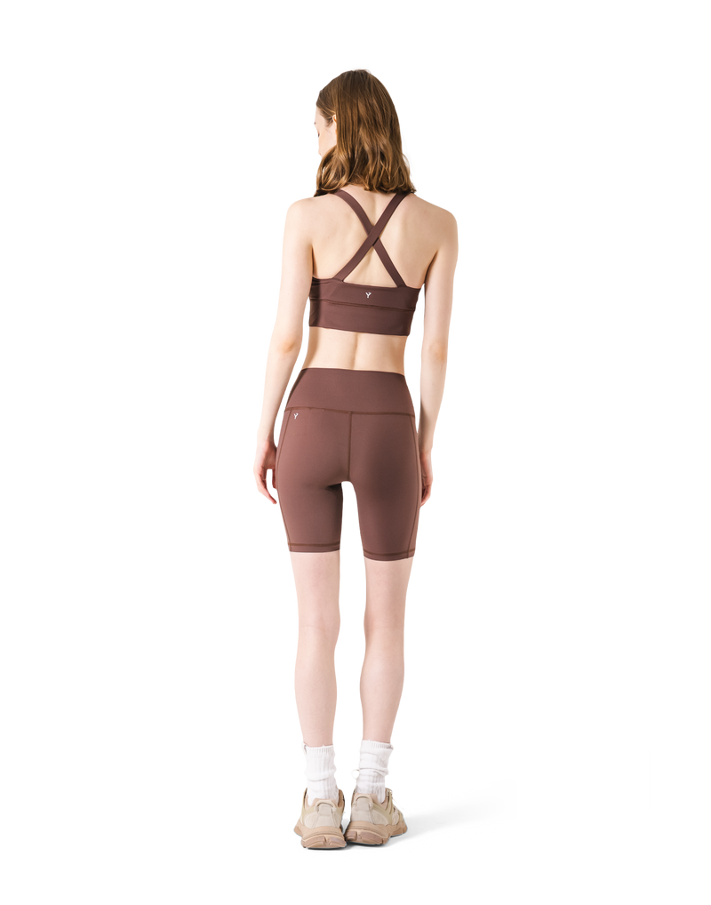 LÝFT Standard Short Leggings V.2 - Brown