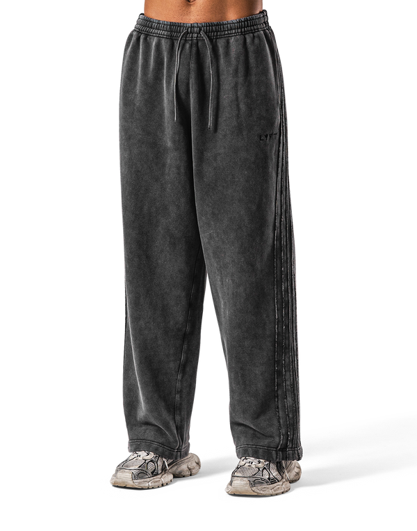 2line Wide Vintage Sweat Pants - Black Special