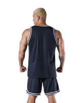 Standard Basketball Tanktop - Navy