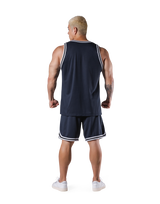 Standard Basketball Tanktop - Navy