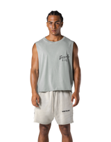 Metal Logo Box Tanktop - Mint