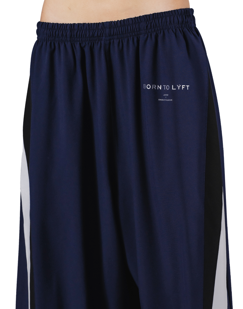 2Line Adjustable Wide Track Pants V.2 - Navy – LÝFT 2Line Adjustable Wide Track Pants V.2 - Navy – LÝFT