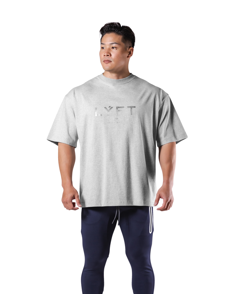 LÝFT Logo Big T-Shirt V.2 - Grey