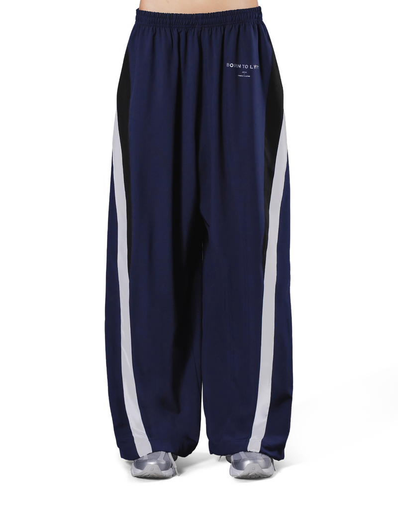 2Line Adjustable Wide Track Pants V.2 - Navy – LÝFT 2Line Adjustable Wide Track Pants V.2 - Navy – LÝFT
