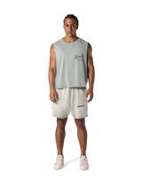 Metal Logo Box Tanktop - Mint