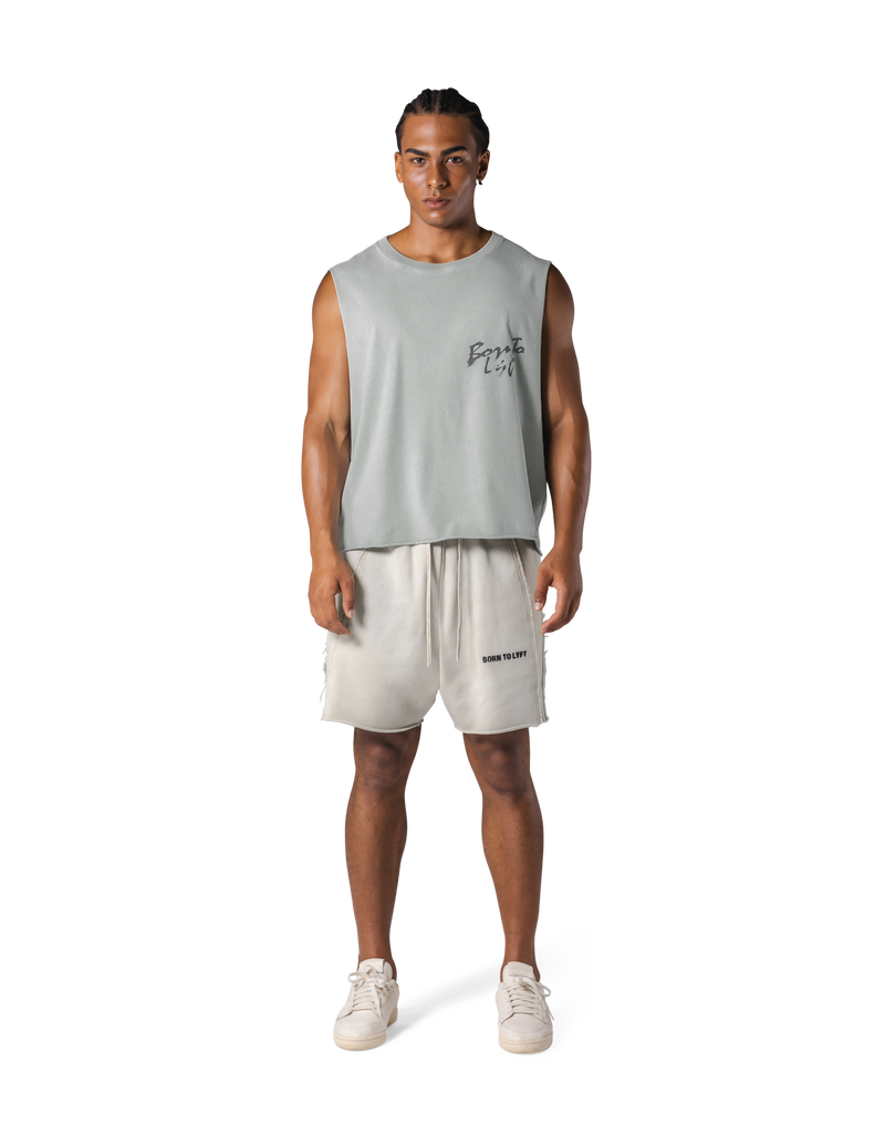 Metal Logo Box Tanktop - Mint