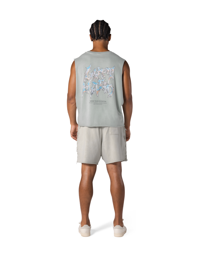 Metal Logo Box Tanktop - Mint