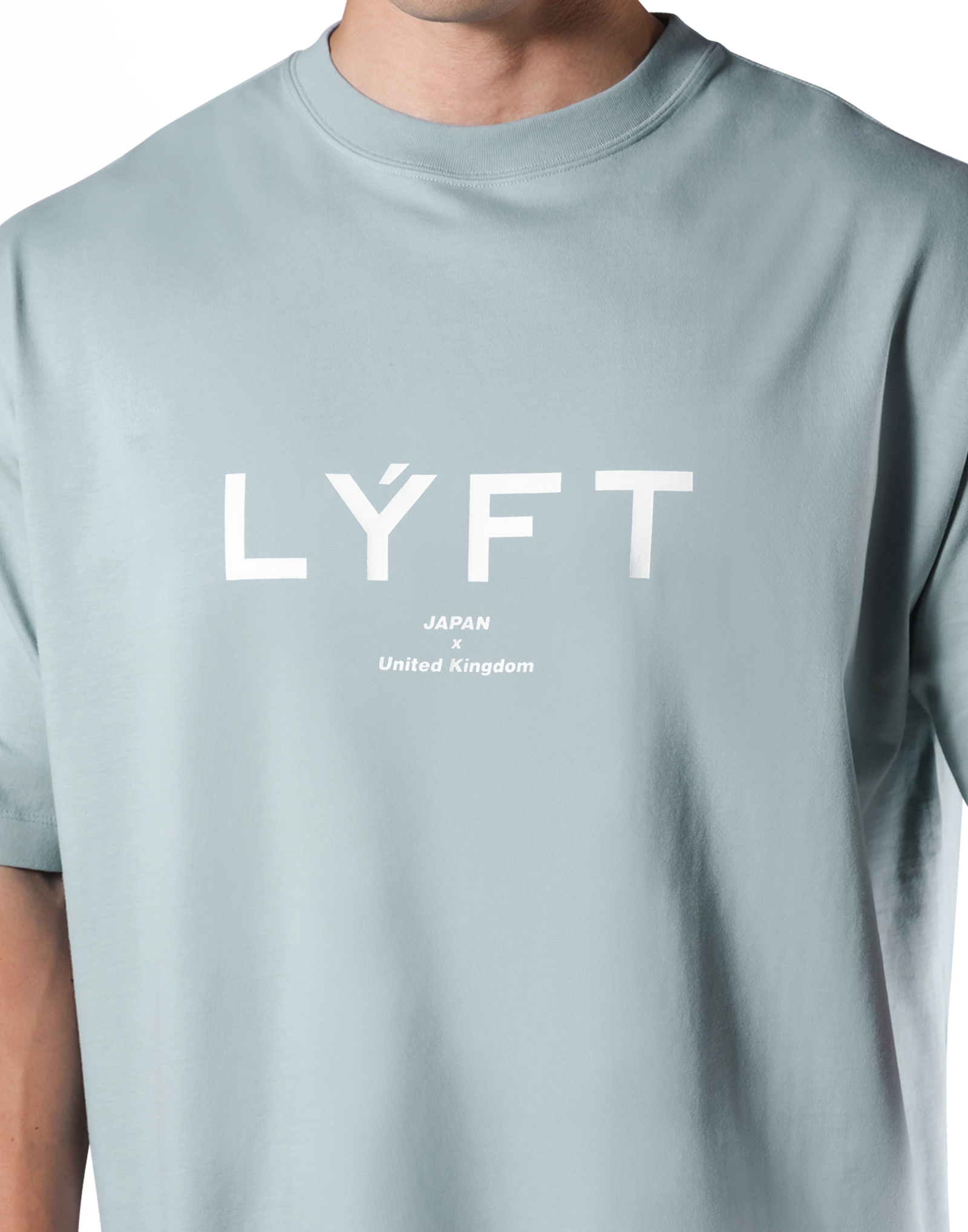 LÝFT Logo Big T-Shirt V.2 - L.Blue LÝFT Logo Big T-Shirt V.2 - L.Blue