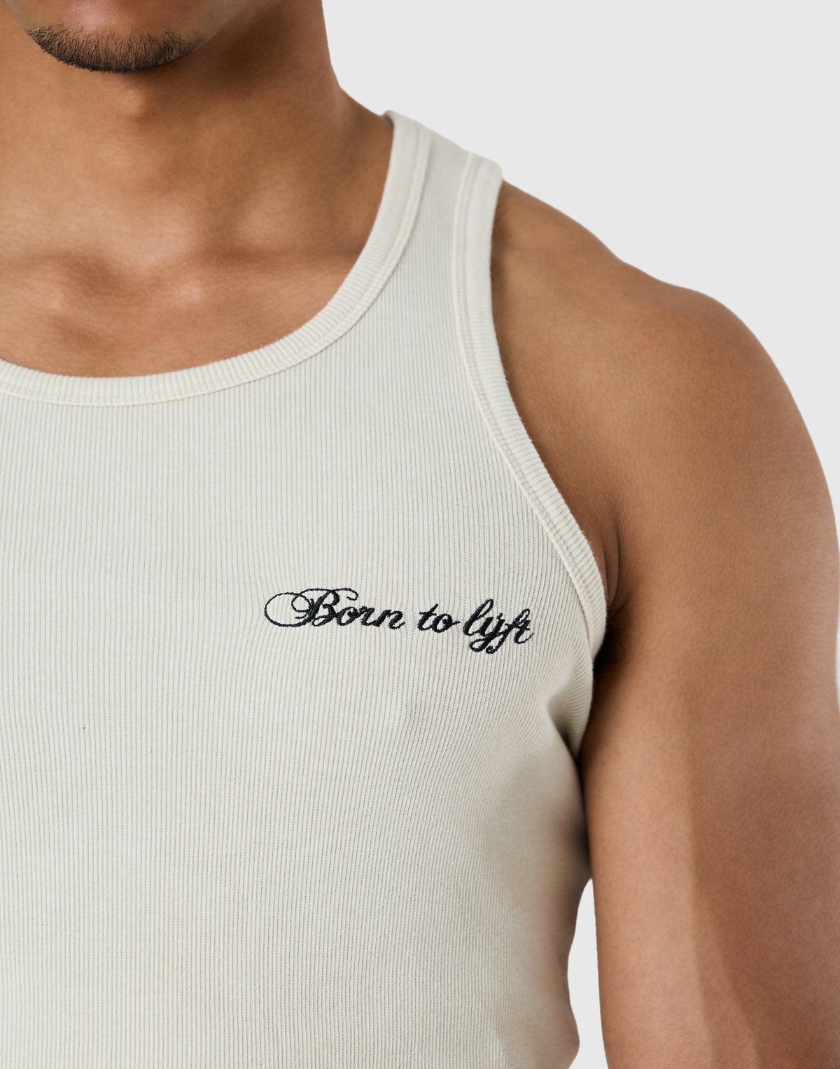 Original Ribbed Vintage Tanktop - Ivory