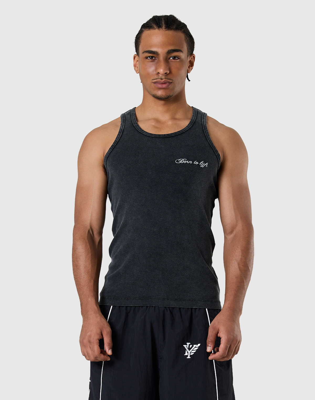 Original Ribbed Vintage Tanktop - Black
