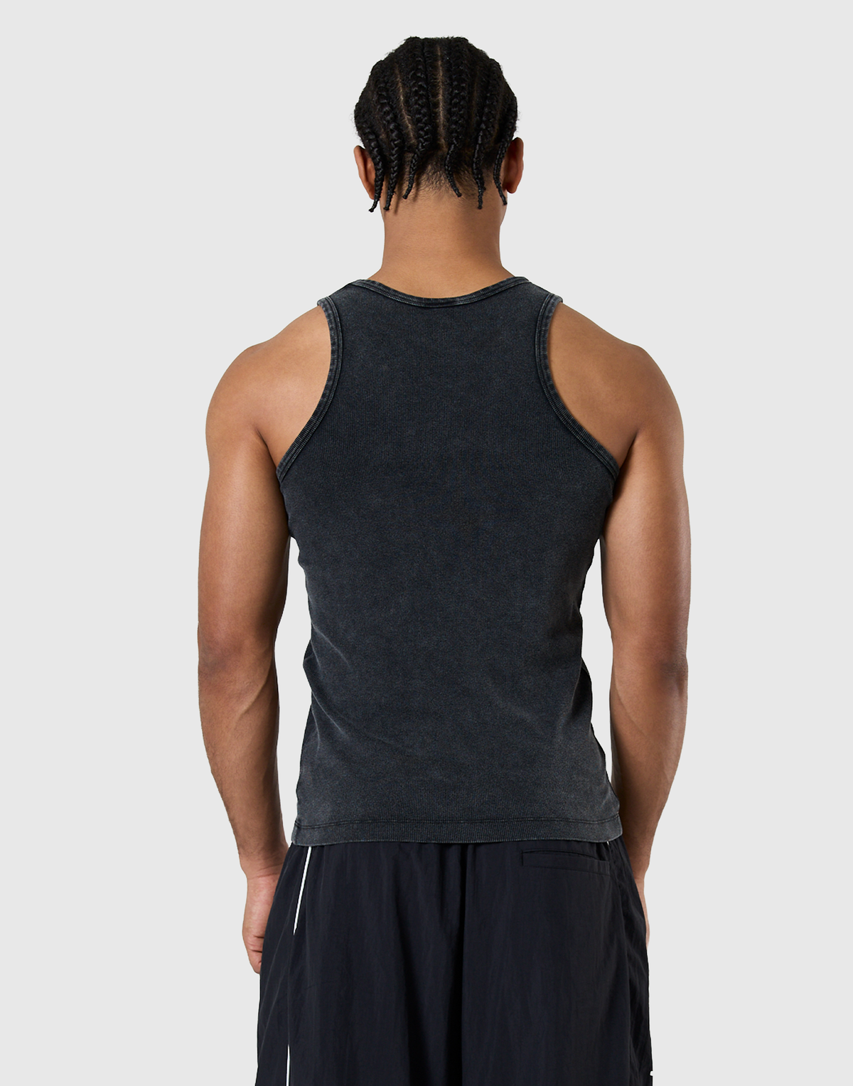 Original Ribbed Vintage Tanktop - Black
