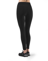 LYCRA® Brushed Inside Standard Leggings - Black