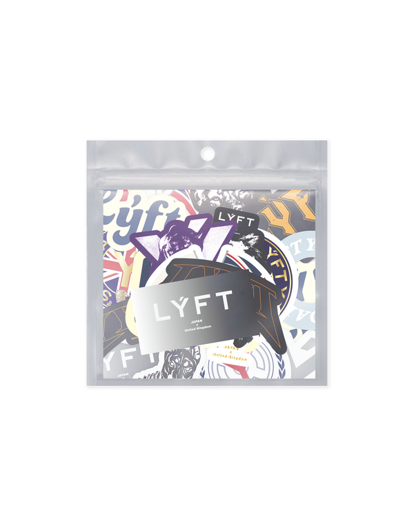 LÝFT Design Sticker Set Ver.1 - Silver