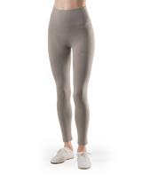 LYCRA® Brushed Inside Standard Leggings - Beige