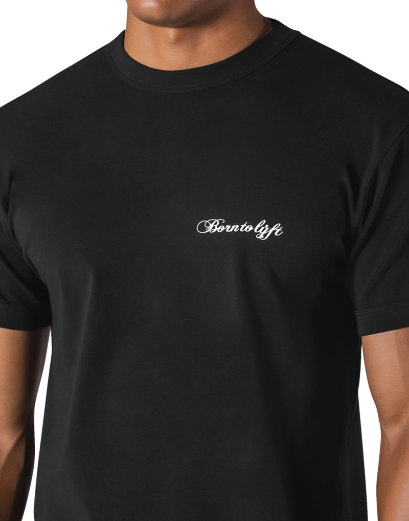 LÝFT Ringer T-Shirt - Black