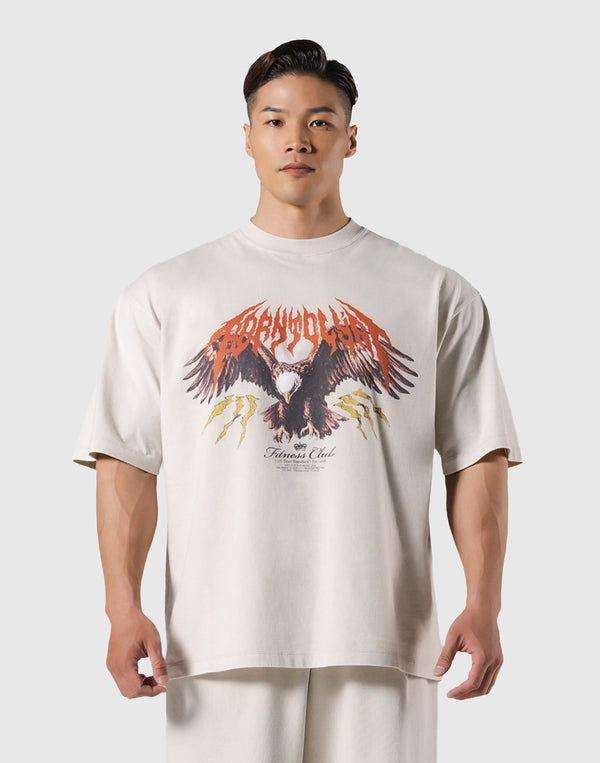 Vintage Emblem Extra Big T-Shirt - White – LÝFT