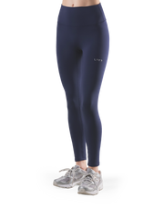 LYCRA® Brushed Inside Standard Leggings - Navy