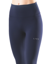 LYCRA® Brushed Inside Standard Leggings - Navy