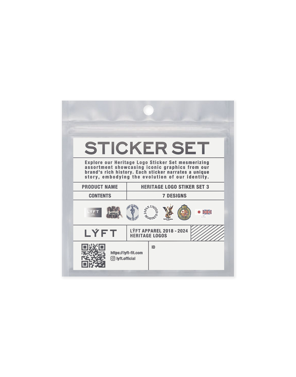 LÝFT Design Sticker Set Ver.2 - Uk