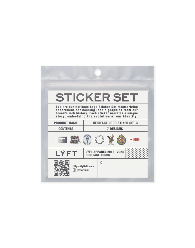 LÝFT Design Sticker Set Ver.2 - Uk