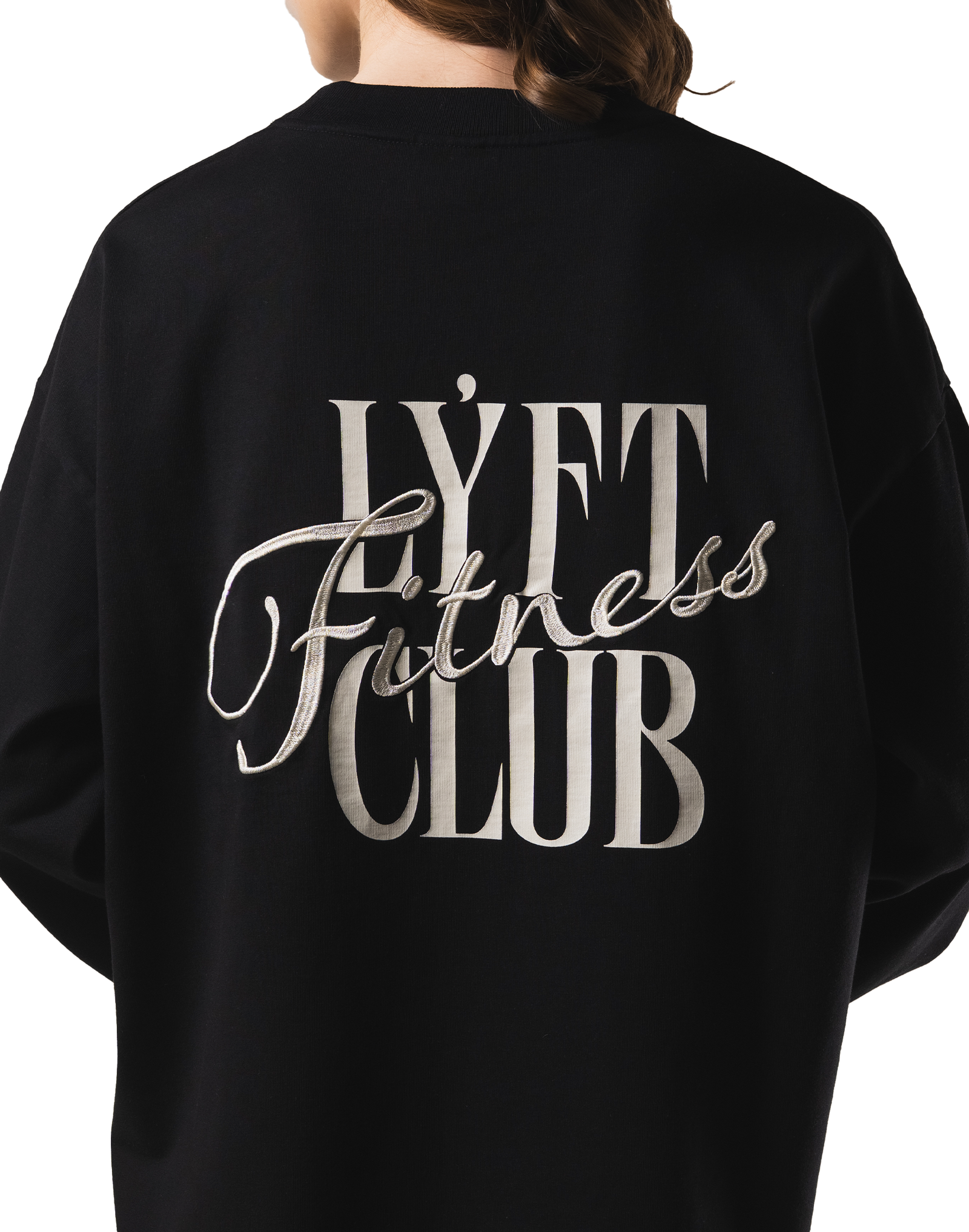 Back Graphic Long Sleeve T-Shirt - Black – LÝFT