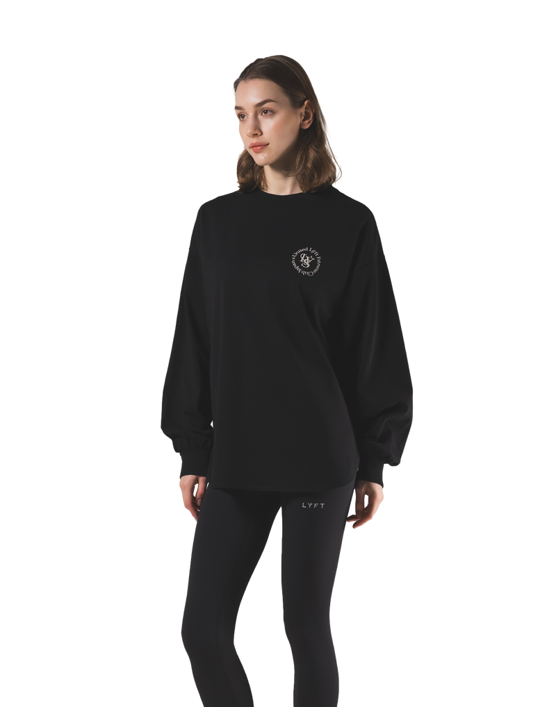 Back Graphic Long Sleeve T-Shirt - Black – LÝFT