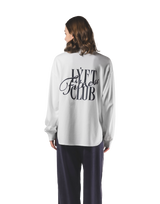 Back Graphic Long Sleeve T-Shirt - White