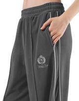 Velour Track Pants - Grey