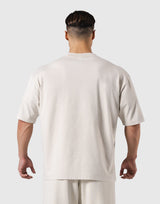 Eagle Graphic Vintage Big T-Shirt - Ivory