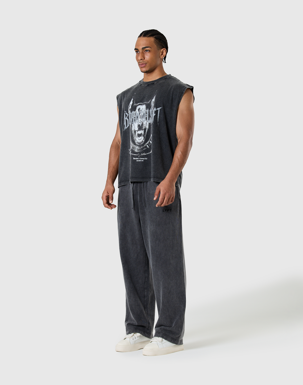 Doberman Metal Logo Vintage Tanktop - Black