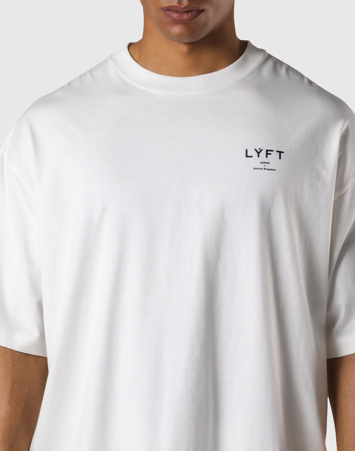 One Point LÝFT Logo Vintage Big T-Shirt - D.Grey