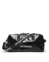 LÝFT 2Way Enamel Duffle Bag - Black