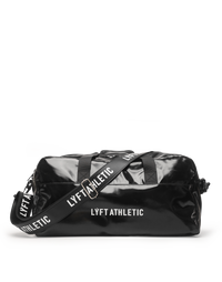 LÝFT 2Way Enamel Duffle Bag - Black
