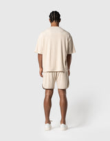 Cursive LÝFT Logo Pile Big T-Shirt - Ivory