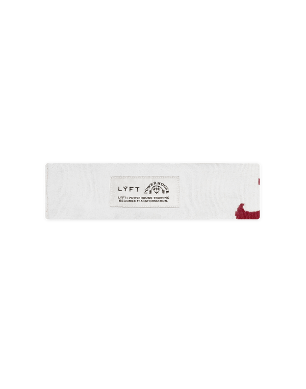 LÝFT × Power House Gym HairBand - Ivory