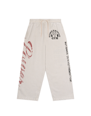 LÝFT × Power House Gym Vintage Sweat Pants - Ivory