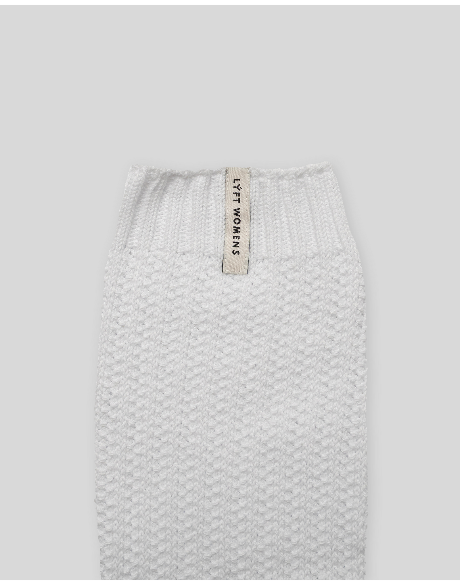 Thick Knit Loose Socks - White – LÝFT