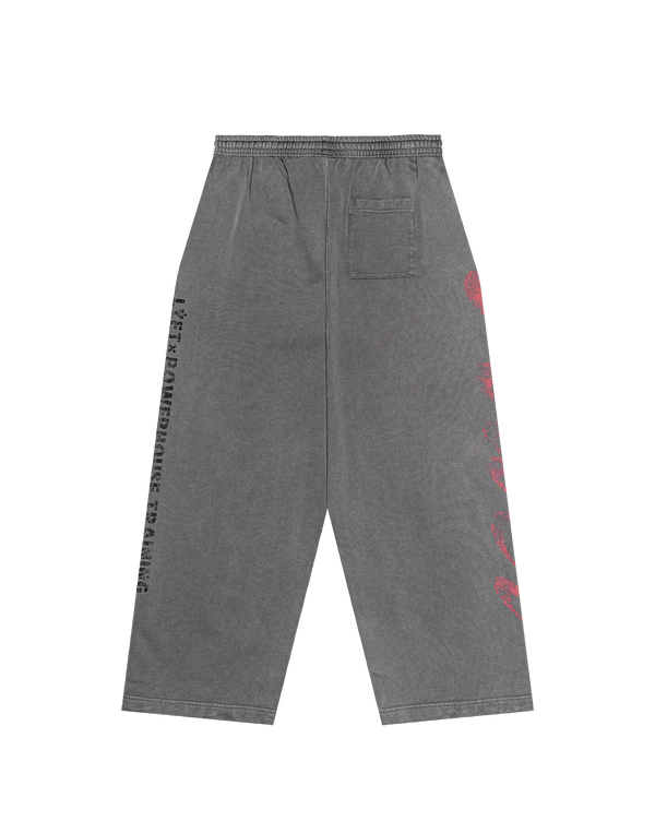 LÝFT × Power House Gym Vintage Sweat Pants - D.Grey