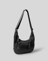 Half Moon Nylon Bag - Black