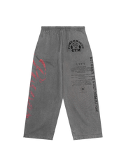 LÝFT × Power House Gym Vintage Sweat Pants - D.Grey